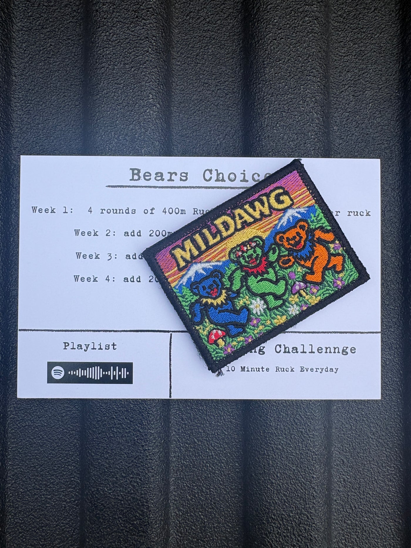 MILDAWG Monthly Patch and Workout Subscription