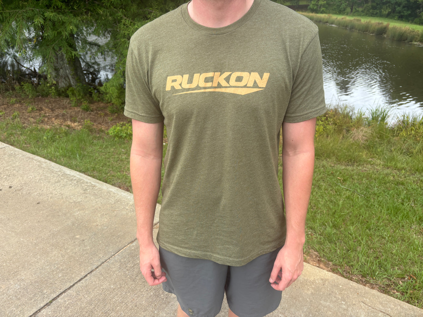 Ruck On Army Green T-Shirt